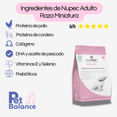 Nupec Adulto Razas mini 3 kg