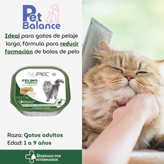 Nupec Alimento Humedo Felino Hairball (4 latas)