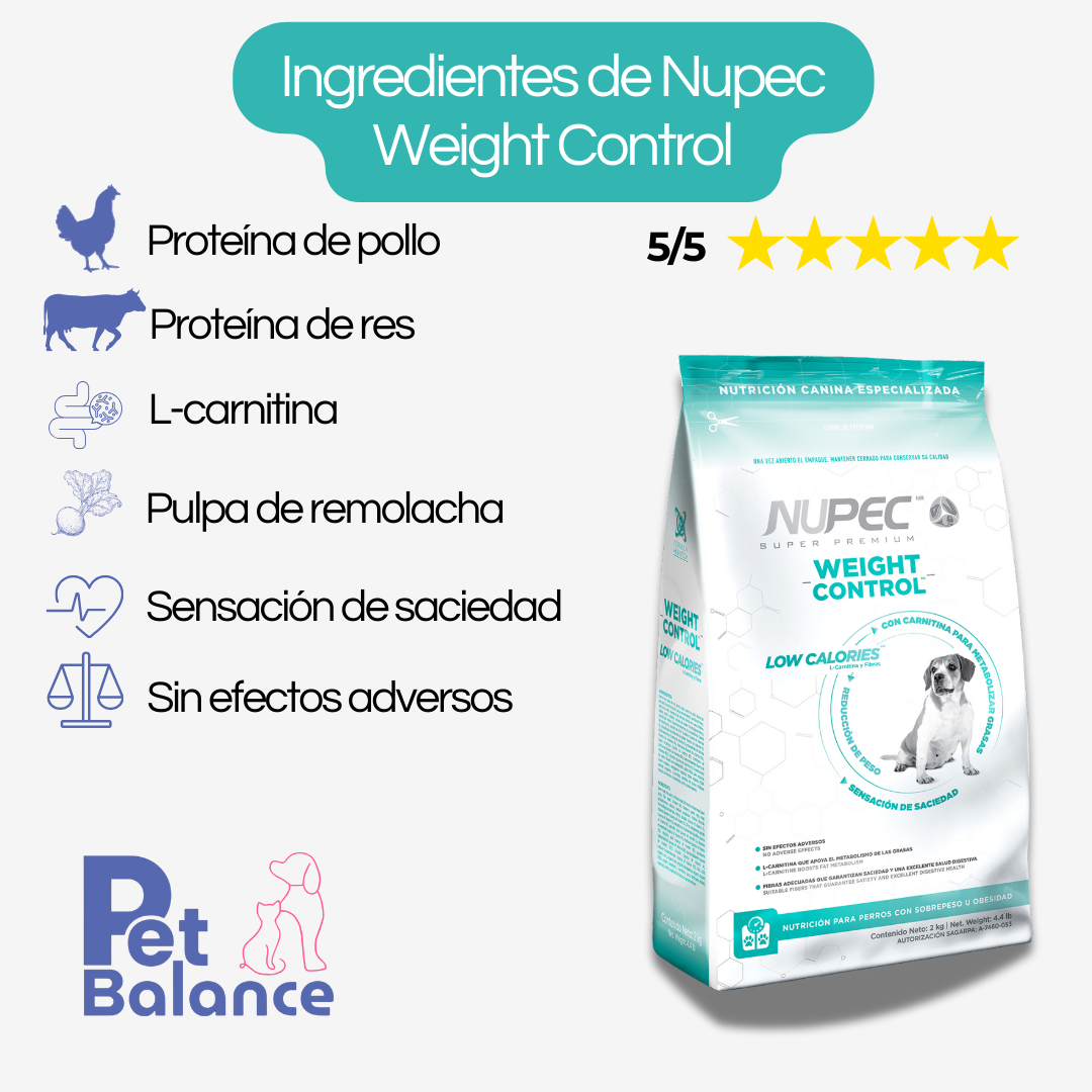 Nupec Weight Control 8 kg